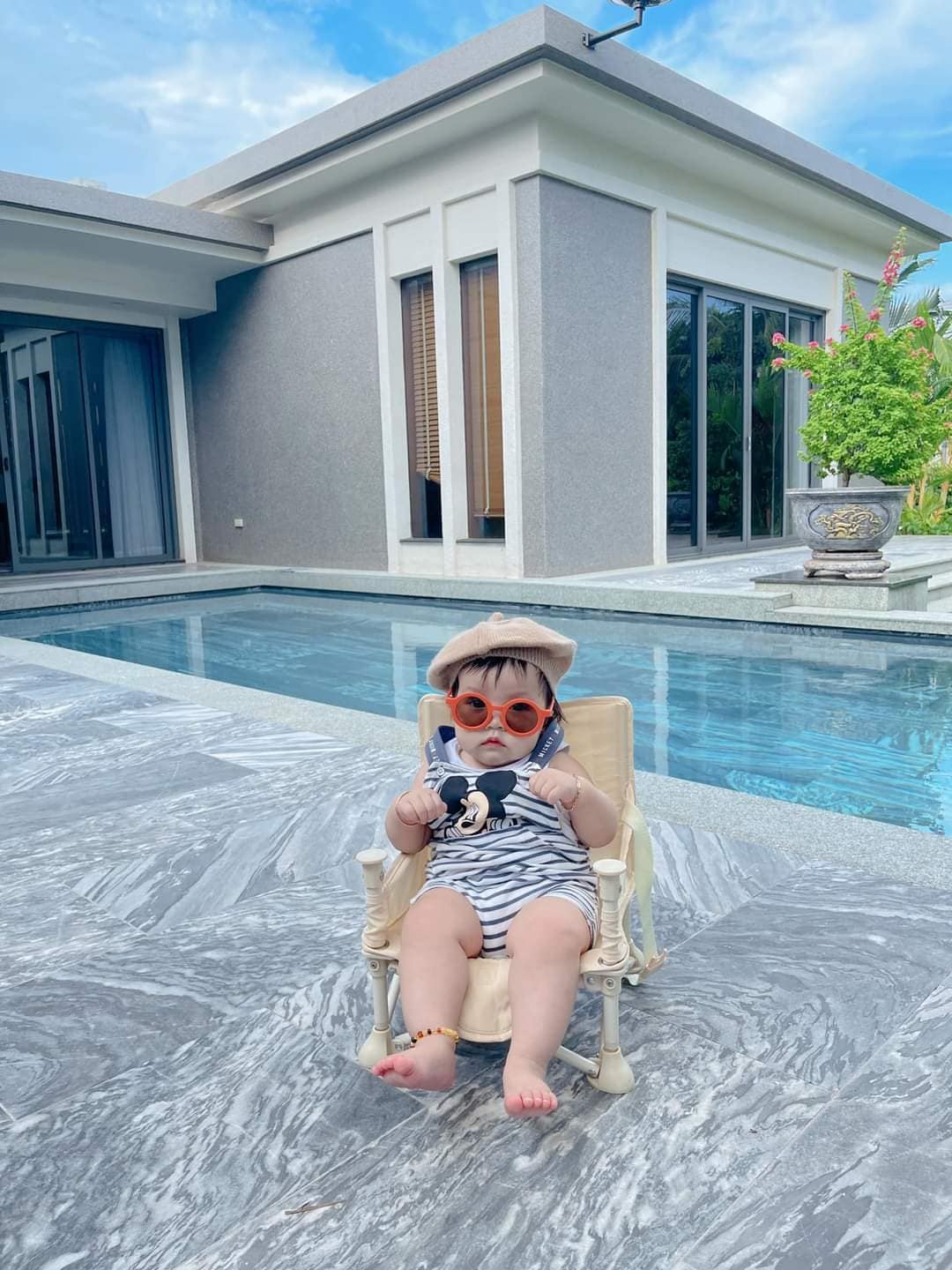 Một khách nhí cute của Huy Villa Một khách nhí cute của Huy Villa