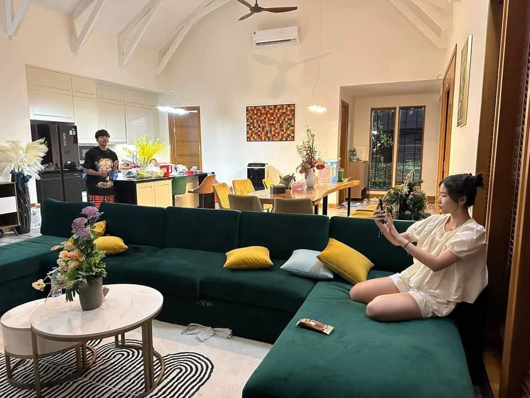 Không gian phòng khách tại Villa Coastar Hồ Tràm resort Không gian phòng khách tại Villa Coastar Hồ Tràm resort