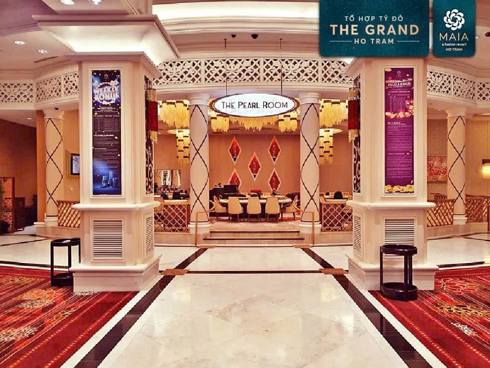 Cổng vào casino tại The Grand Hồ Tràm Cổng vào casino tại The Grand Hồ Tràm