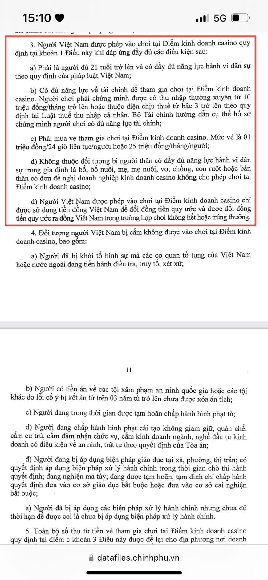 Điều kiện để người Việt vào chơi ở casino tại The Grand Hồ Tràm Điều kiện để người Việt vào chơi ở casino tại The Grand Hồ Tràm