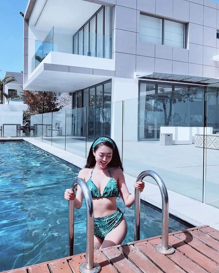 Du khách lưu trú tại villa Hồ Tràm 5 phòng ngủ tại khu Sanctuary resort Du khách lưu trú tại villa Hồ Tràm 5 phòng ngủ tại khu Sanctuary resort