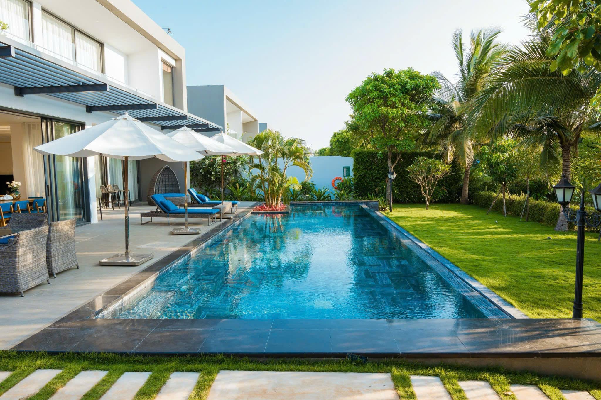 Một căn Villa Hồ Tràm có hồ bơi riêng trong khu Sanctuary resort Một căn Villa Hồ Tràm có hồ bơi riêng trong khu Sanctuary resort