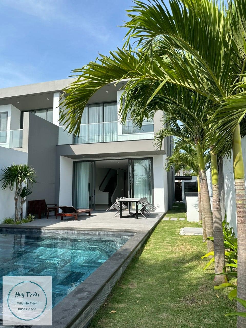 Mặt tiền của Villa Sanctuary Hồ Tràm 3 phòng ngủ – HV012 Mặt tiền của Villa Sanctuary Hồ Tràm 3 phòng ngủ – HV012