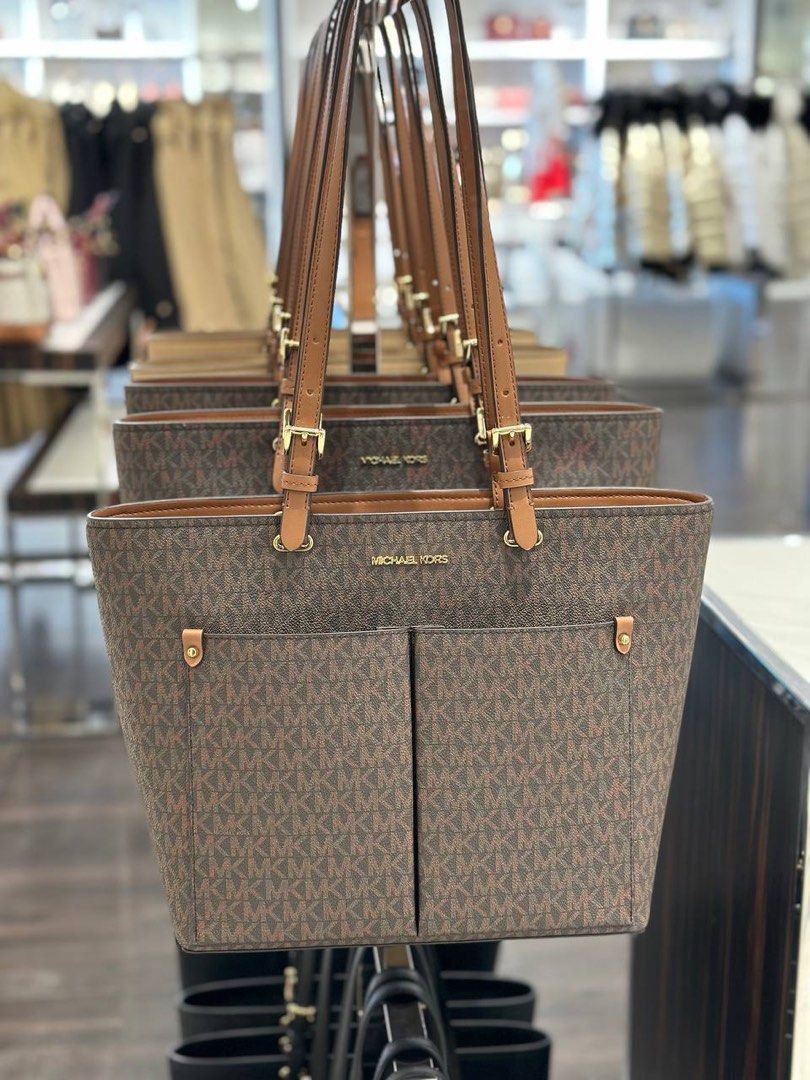 Xách Michael Michael Kors Bedford Tote Red Michael Kors Whitney