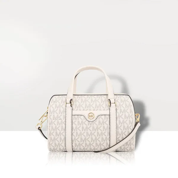 Túi trống Michael Kors trắng