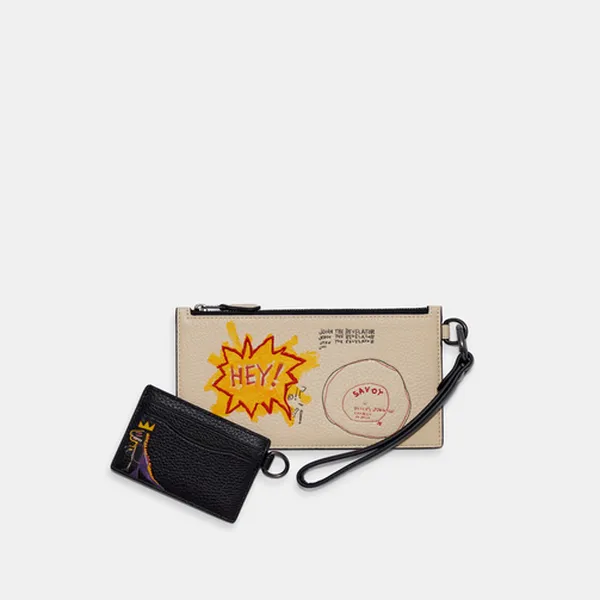 Pouch Coach nữ cầm tay