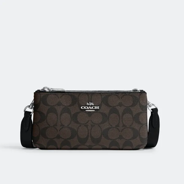 Túi Coach double zip