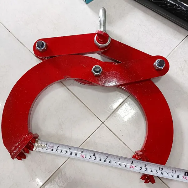 Kẹp kéo pallet 2 tấn, kẹp càng cua kéo pallet 