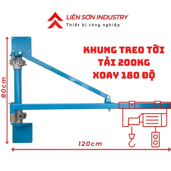 Khung Treo Tời Điện Gia Đình Chịu Tải 200kg
