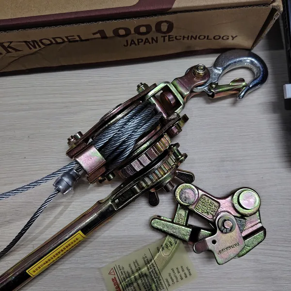 Pa Lăng Cáp Lắc Tay 1 tấn NGK