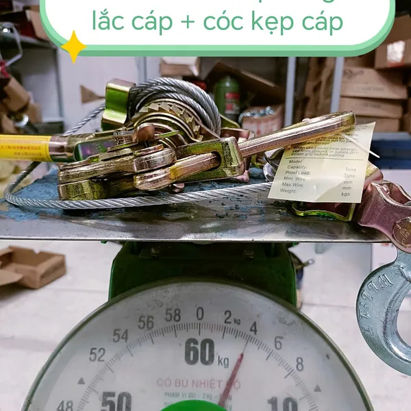 Pa Lăng Cáp Lắc Tay 1 tấn NGK