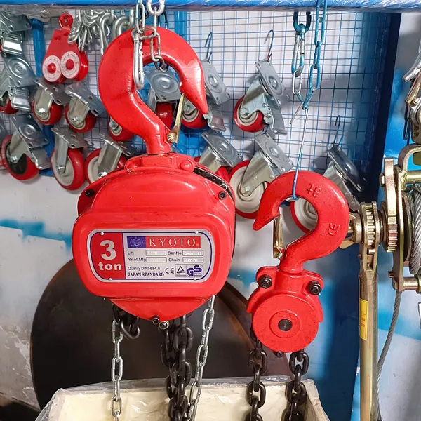 Pa lăng xích kéo tay 3 tấn Kyoto