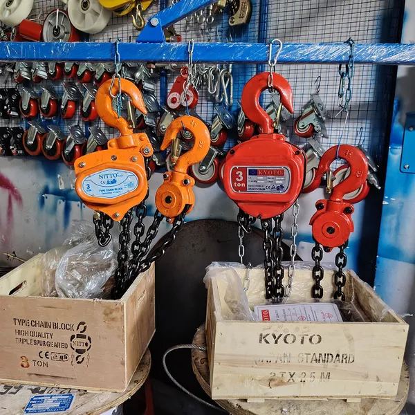 Pa lăng xích kéo tay 3 tấn NITTO