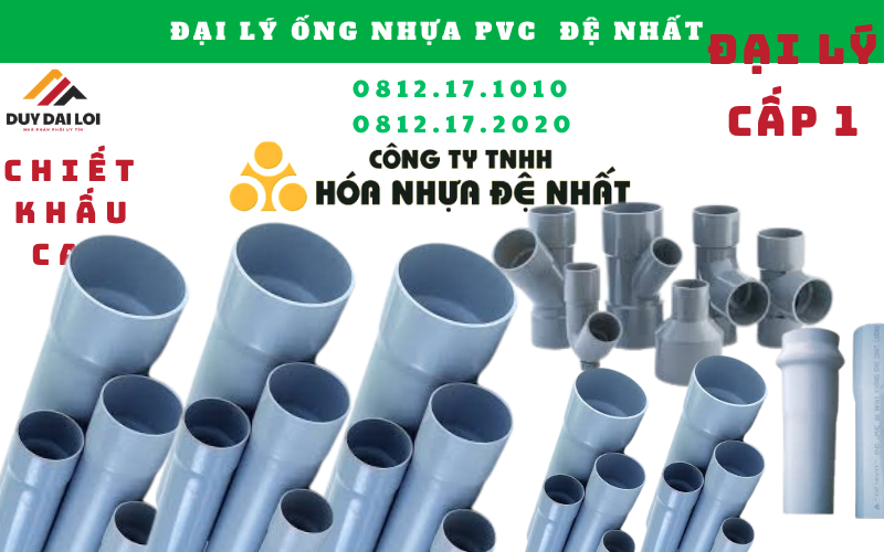 Đại lý ống nhựa đệ nhất tại Đồng nai