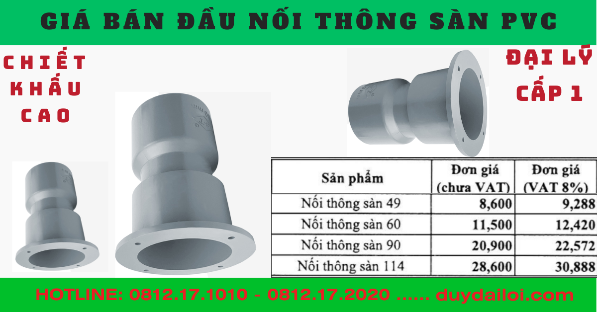 Gía bán nối thông sàn Gía bán nối thông sàn