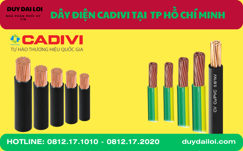 Dây điện cadivi tại Tp Hồ Chí Minh Dây điện cadivi tại Tp Hồ Chí Minh