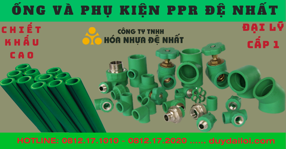 Npp.Duy Đại Lợi Ống và phụ kiện ppr Đệ Nhất Npp.Duy Đại Lợi Ống và phụ kiện ppr Đệ Nhất