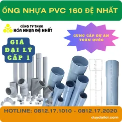 ỐNG NHỰA PVC 160 ĐỆ NHẤT