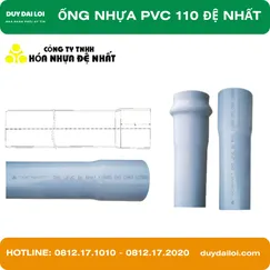 ỐNG NHỰA PVC 110 ĐỆ NHẤT