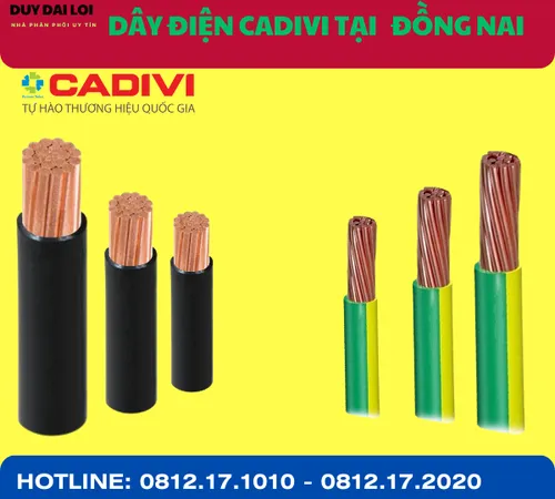 ĐẠI LÝ DÂY ĐIỆN CADIVI TẠI  ĐỒNG NAI