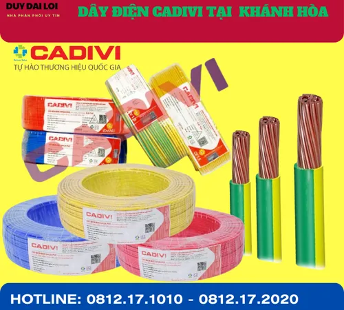 ĐẠI LÝ DÂY ĐIỆN CADIVI TẠI KHÁNH HÒA