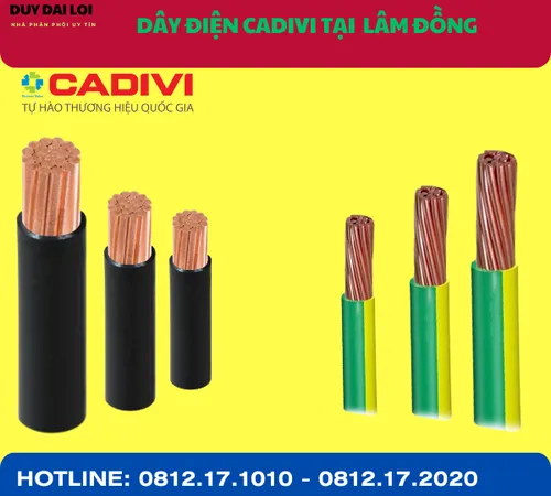 ĐẠI LÝ DÂY ĐIỆN CADIVI TẠI  LÂM ĐỒNG