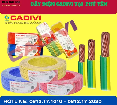 ĐẠI LÝ DÂY ĐIỆN CADIVI TẠI PHÚ YÊN