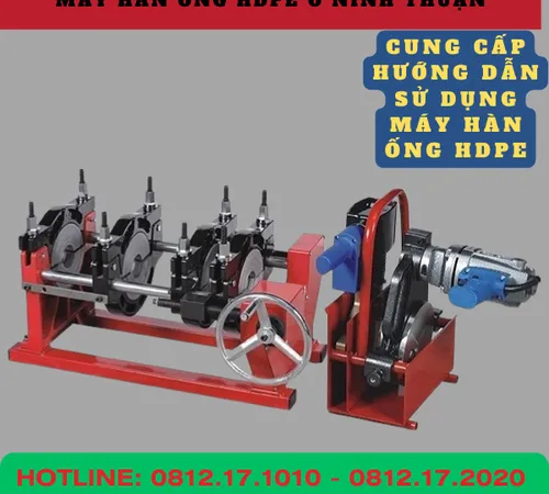 MÁY HÀN ỐNG HDPE NINH THUẬN