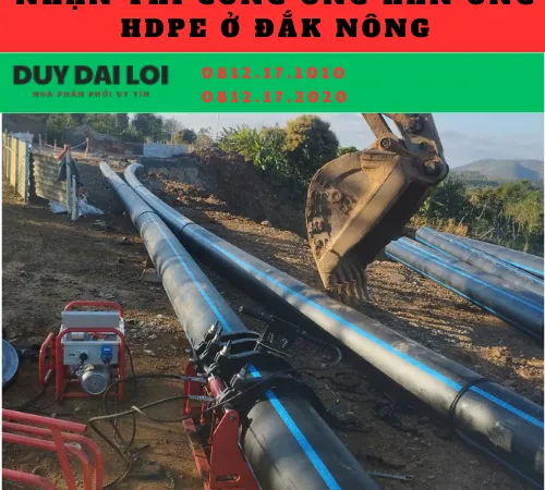 HÀN ỐNG HDPE TẠI ĐẮK NÔNG