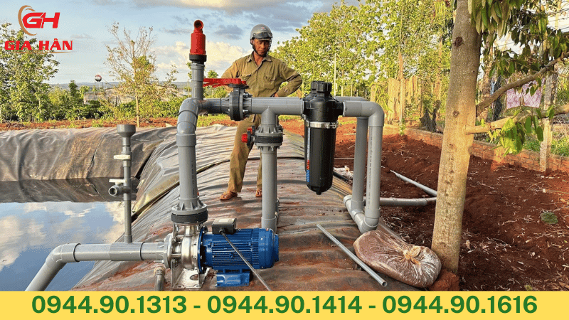 Ống nhựa PVC Tiền phong ứng dụng trong hệ thống dẫn nước ao hồ, tưới tiêu cho nông nghiệp