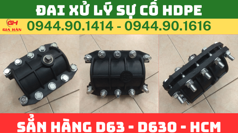 ĐAI XỬ LÝ SỰ CỐ HDPE - ĐAI SỮA CHỮA ỐNG HDPE