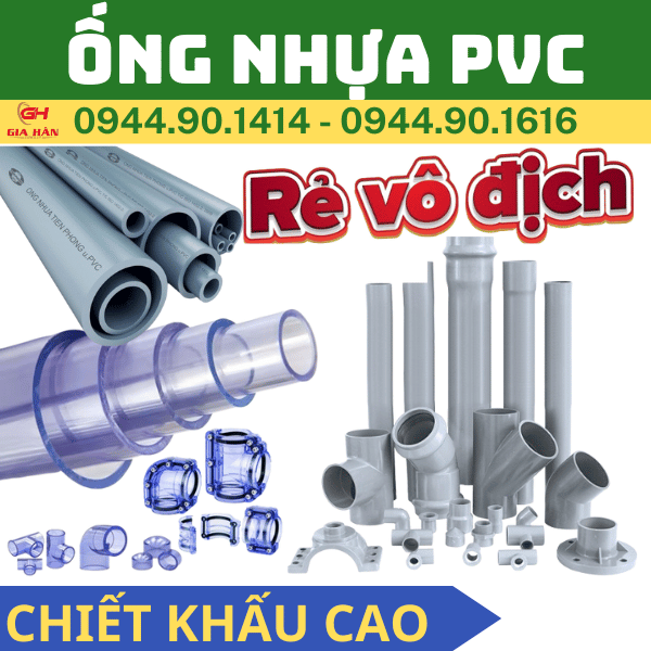 Ống Nhựa PVC Cứng (uPVC) Tại Đồng Nai