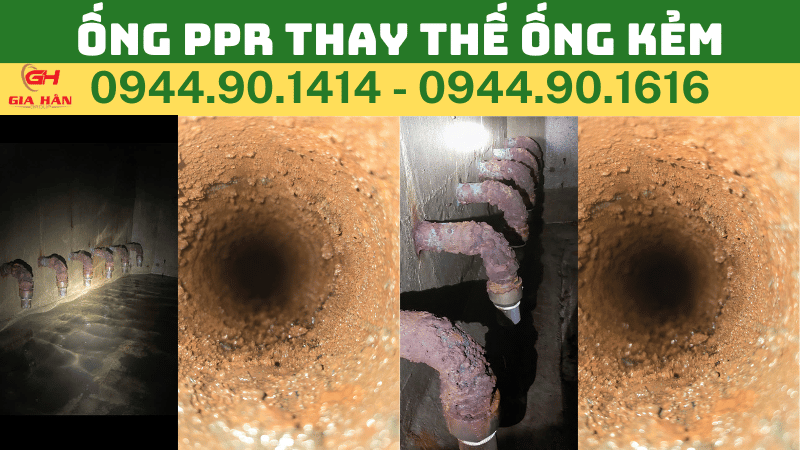 ỐNG PPR THAY THẾ ỐNG KẺM - ỐNG SẮT