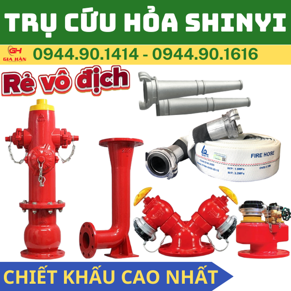 Trụ Cứu Hỏa Shinyi | Giải Pháp Cấp Nước PCCC An Toàn Và Hiệu Quả