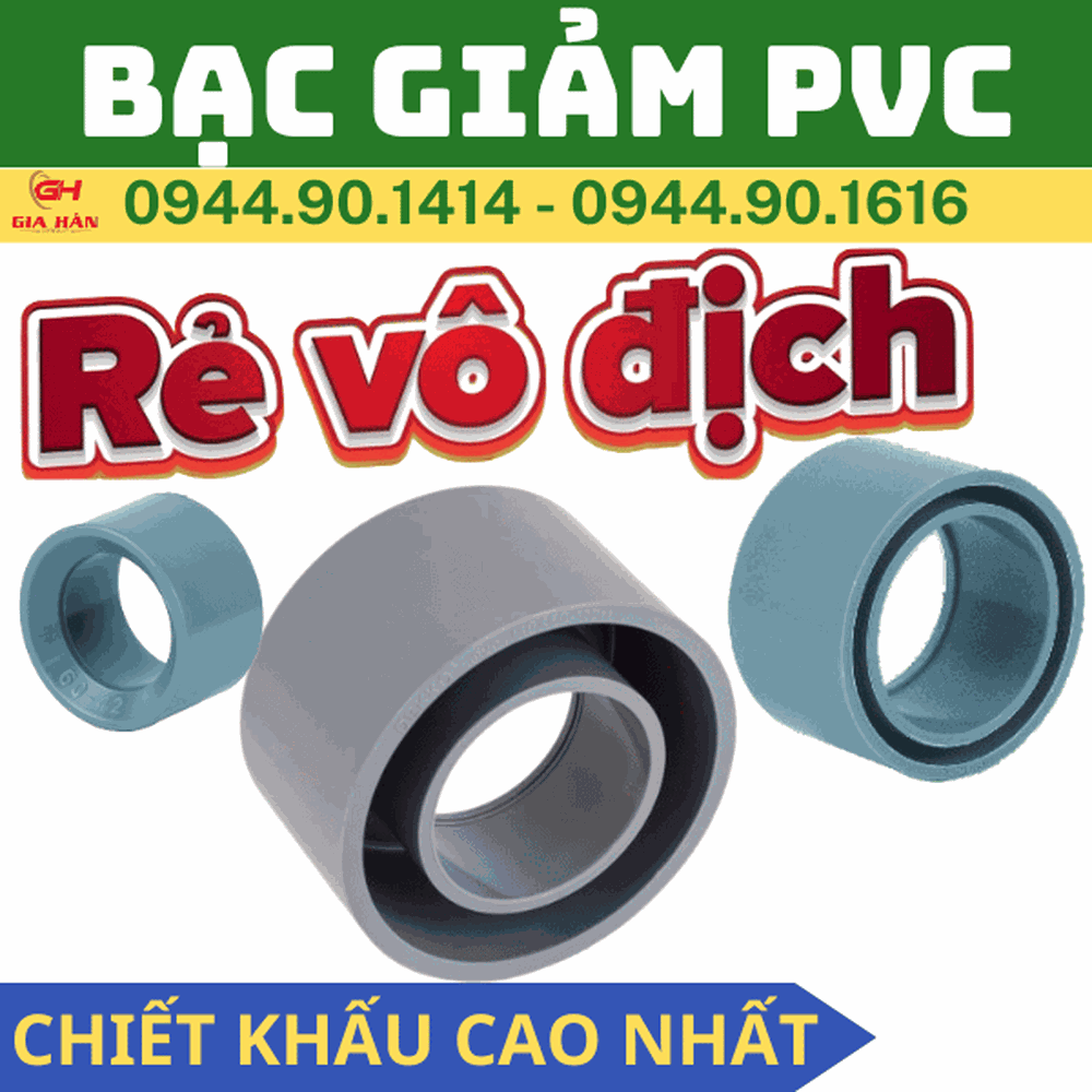 Bạc Chuyển Bậc PVC - Bạc Giảm uPVC