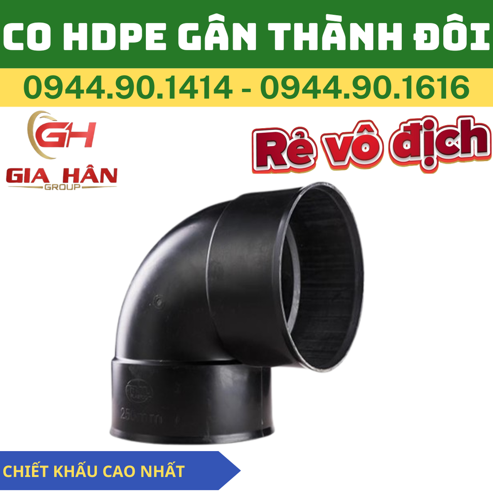 Co HDPE Gân Thành Đôi Bình Minh