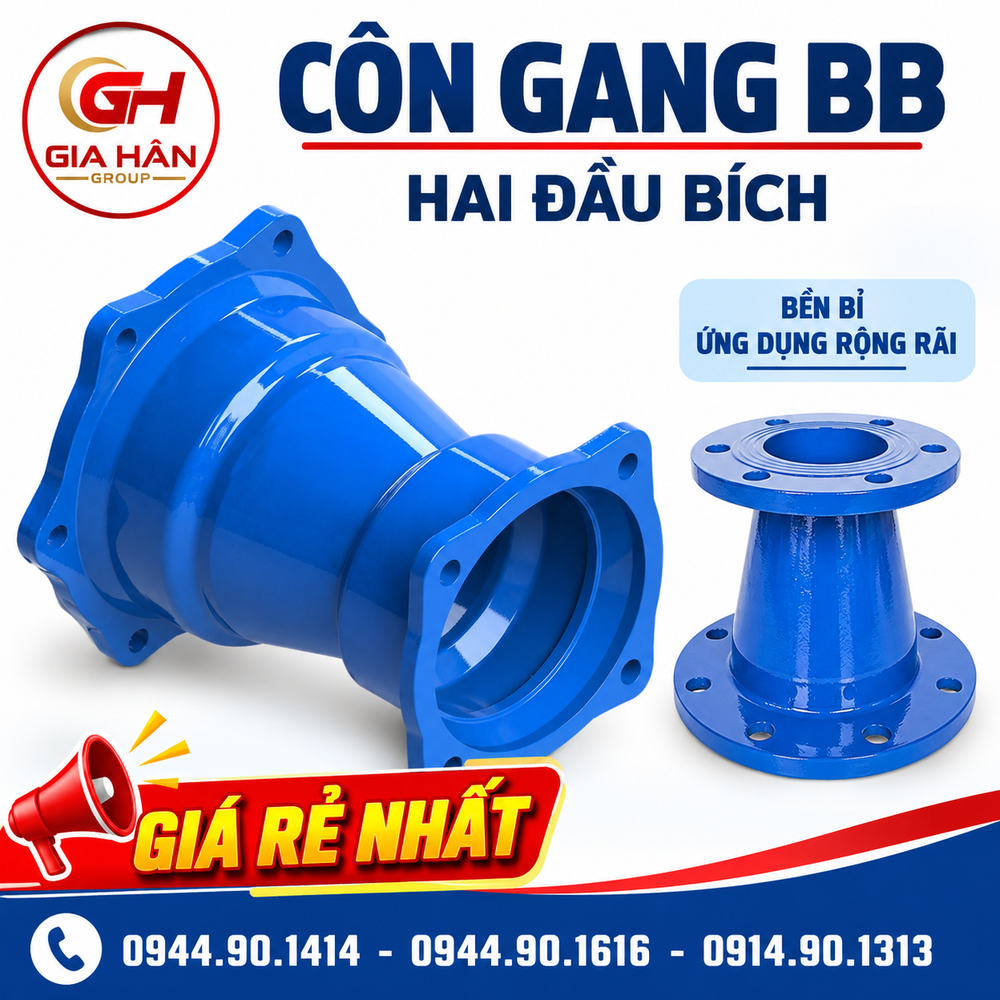 Côn Gang BB Hai Đầu Bích