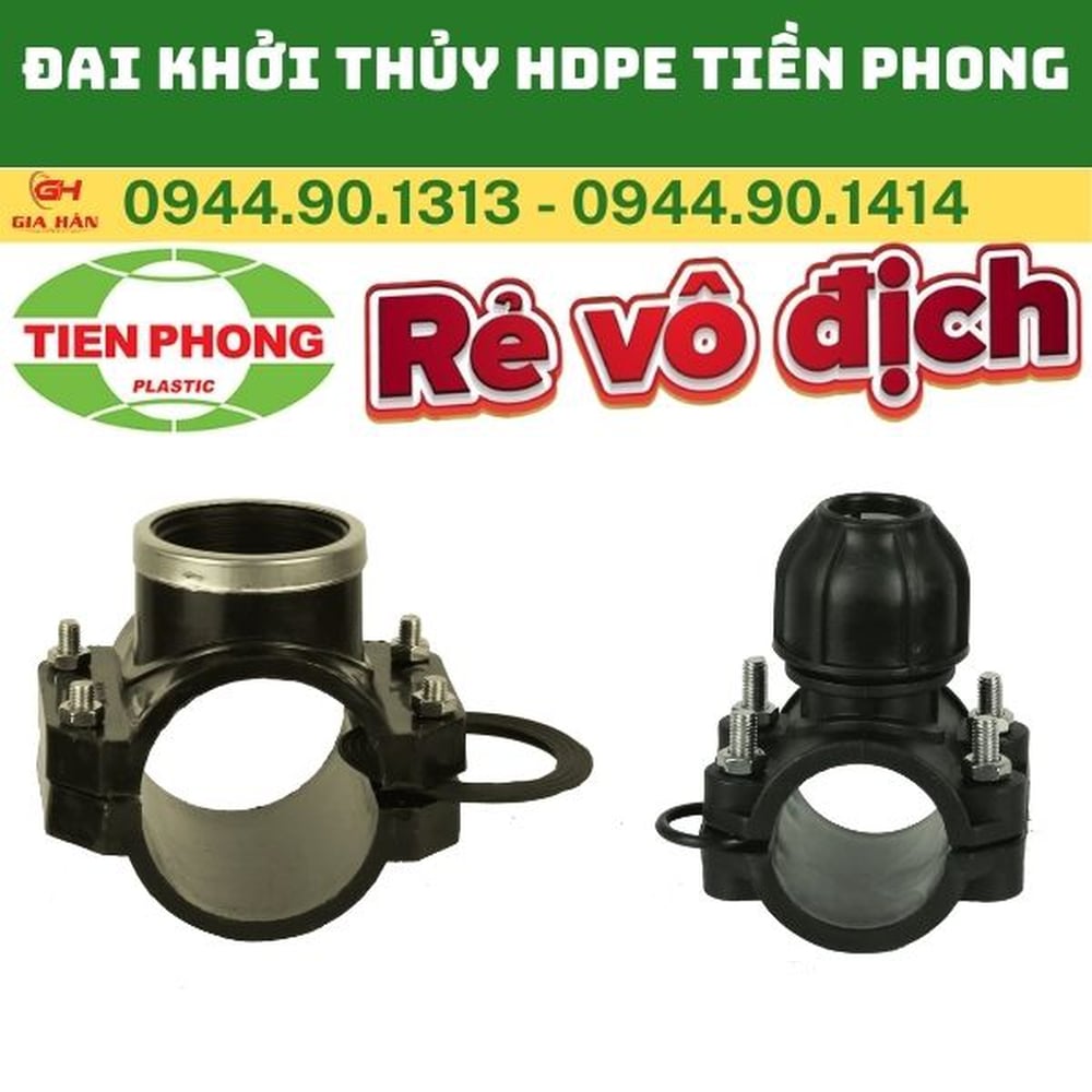 Đai Khởi Thủy HDPE Tiền Phong l D32 - D110