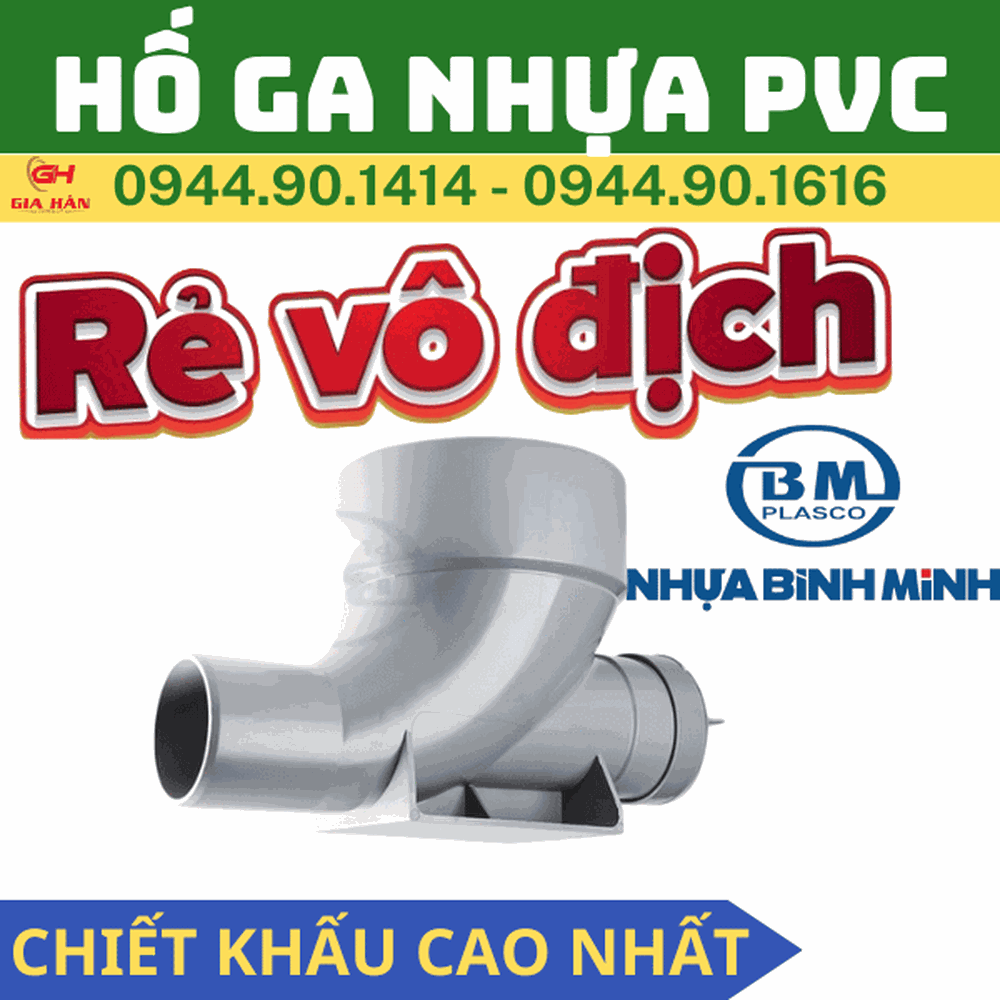 Hố Ga Nhựa PVC l Nhựa Bình Minh l Manhole PVC