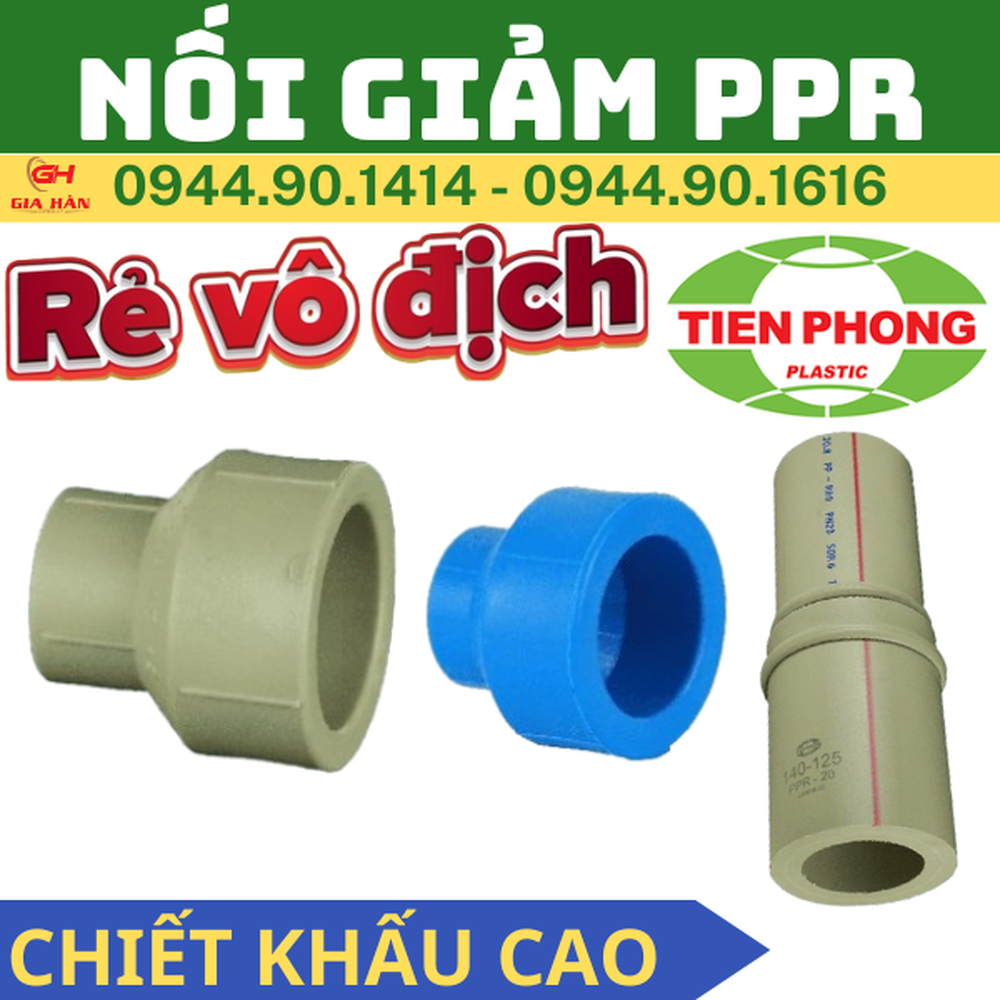Nối Giảm PPR Tiền Phong l Măng Sông Giảm PPR l Côn Thu PPR