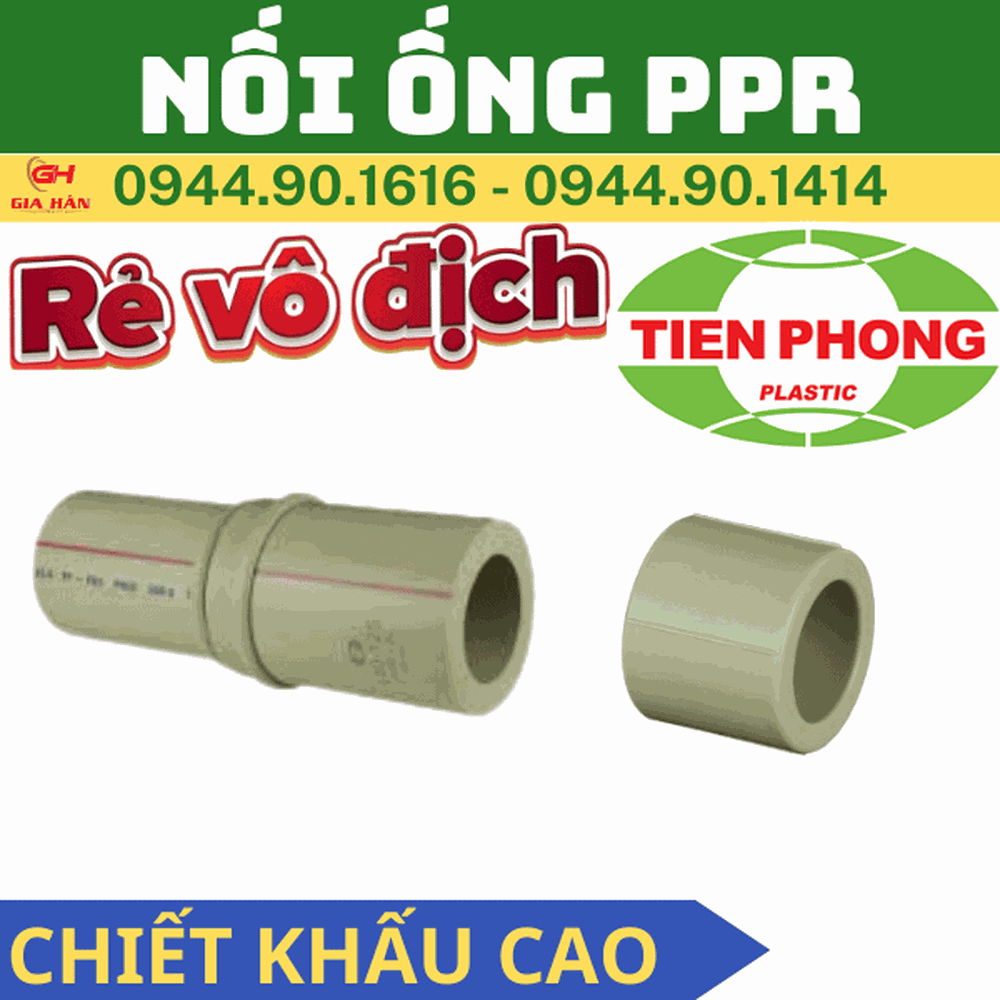 Nối Ống PPR l Măng Sông PPR l Nhựa Tiền Phong