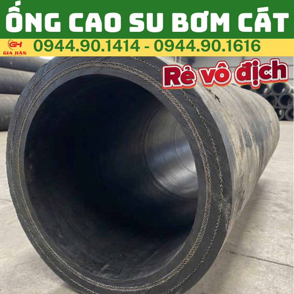 Ống Cao Su Bơm Hút Cát