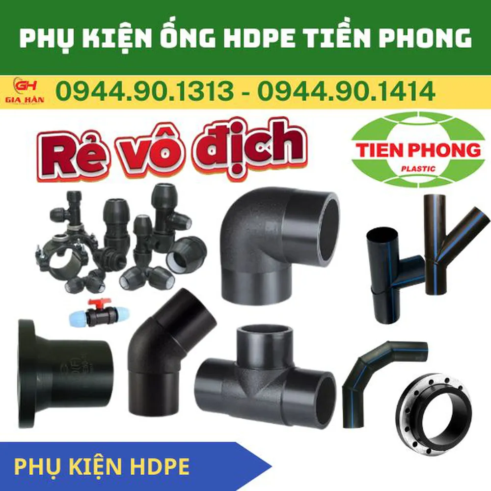 Phụ Kiện Ống HDPE Tiền Phong