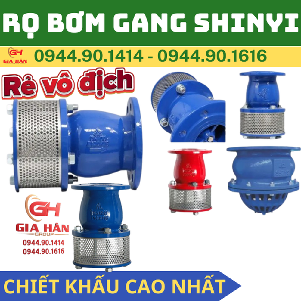 Rọ Bơm Gang (Van Chân Gang) – Van Hút Gang (Foot Valve)