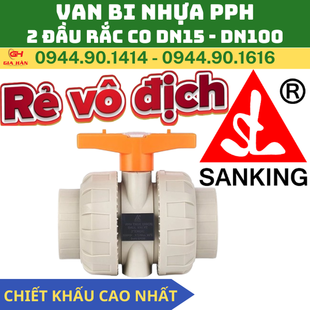 Van Bi Nhựa PPH Rắc Co l Bảng Giá & Ứng Dụng Trong Công Nghiệp Hóa Chất