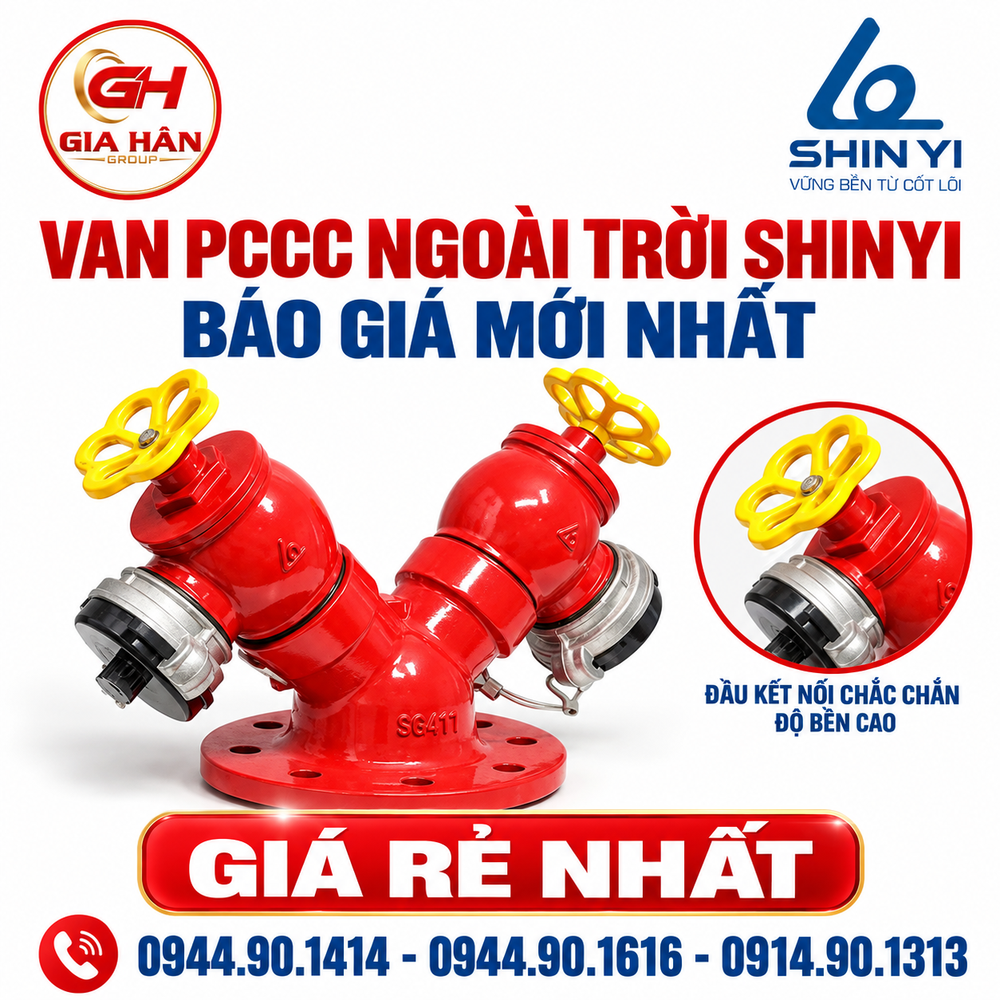 Van PCCC Ngoài Trời ShinYi - Báo Giá Mới Nhất
