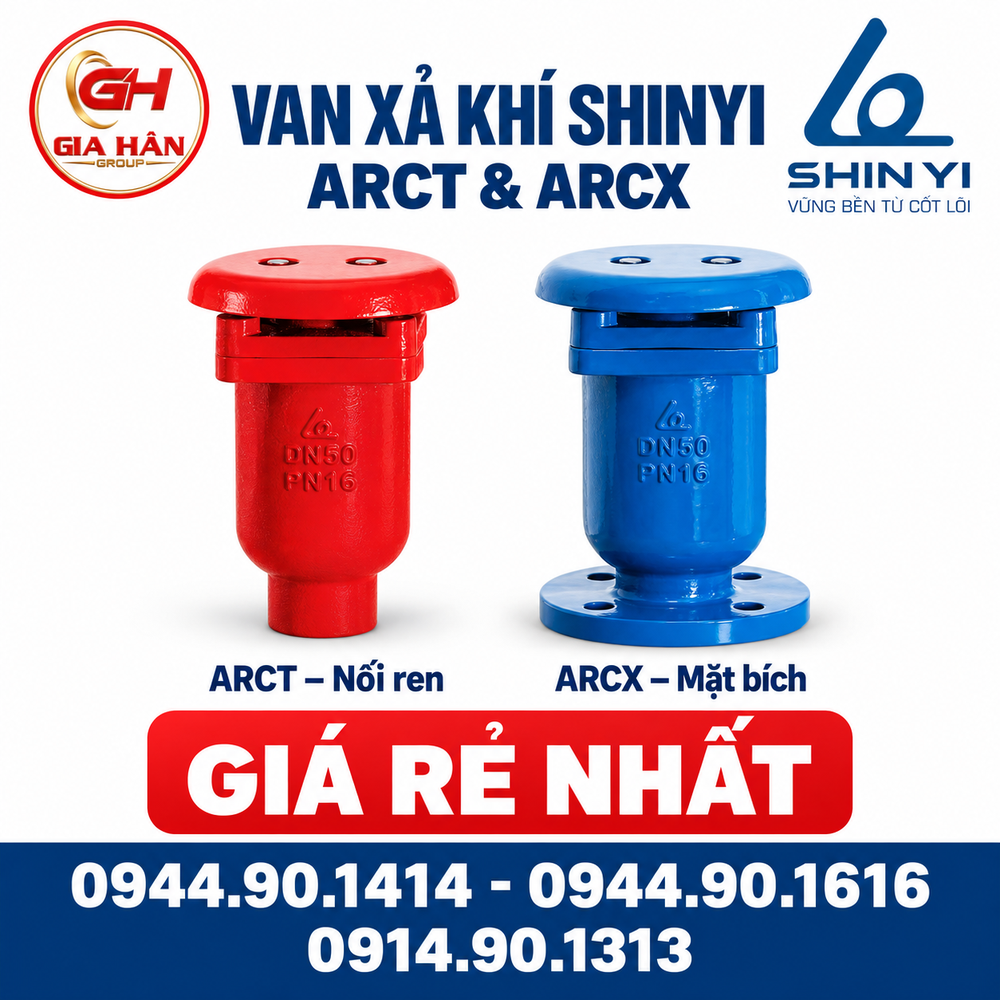 Van Xả Khí Shinyi: Model ARCT và ARCX