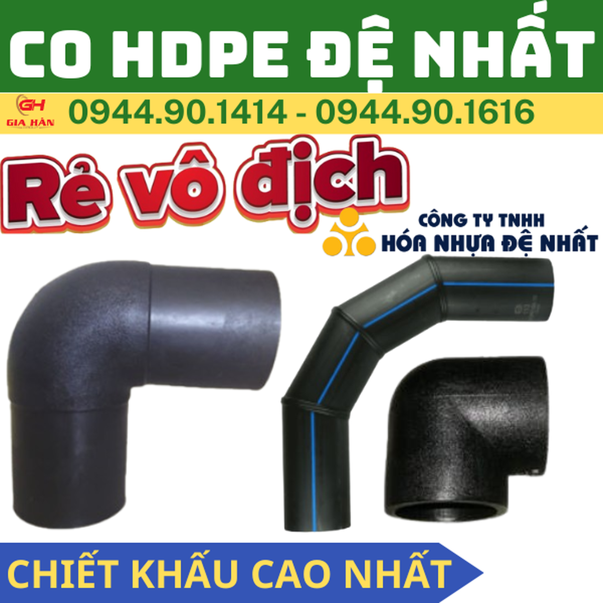Co HDPE Đệ Nhất l Hàn Đối Đầu l Hàn Lồng Ngoài