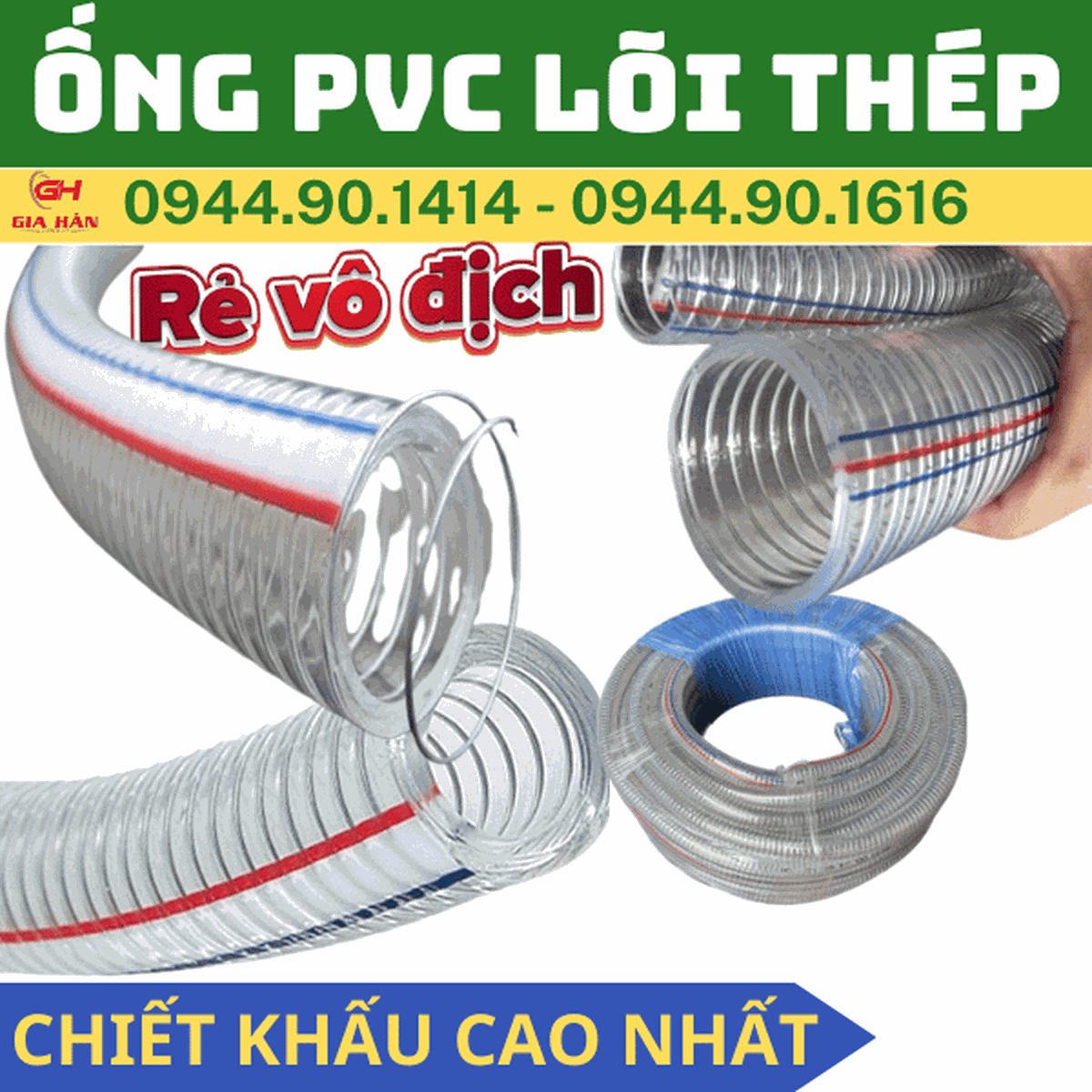 Ống PVC Lõi Thép l Đơn Giá l Kích Thước