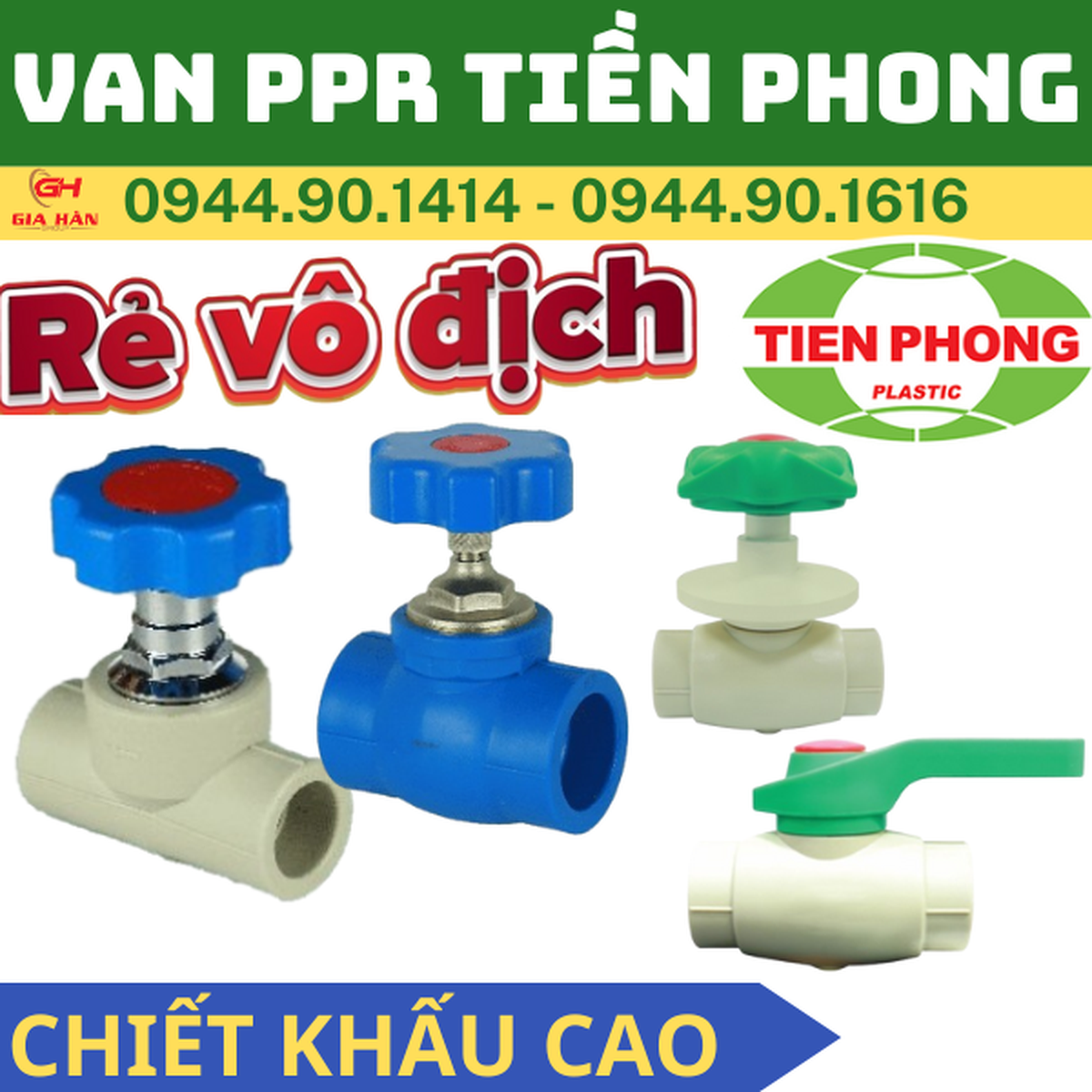 Van PPR Tiền Phong l Tay Gạt l Tay Xoay